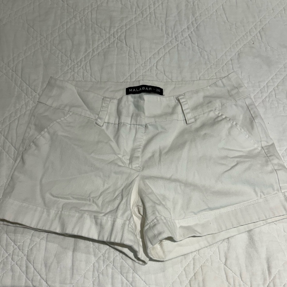 White shorts